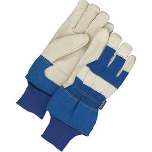 Fitter Gloves - Large, Thinsulate™, Grain Pigskin, Storm