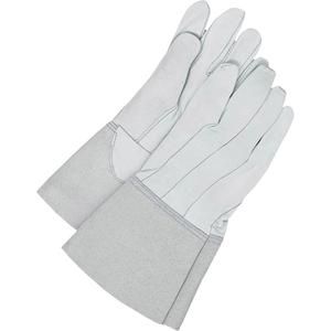 Gander Brand TIG Welder Gloves - Large, X-Large, Unlined, Grain Sheepskin