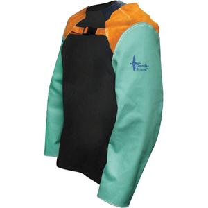 FR Canvas Welding Sleeves - 24", Green