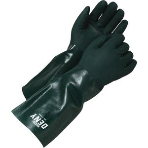 Deny™ 18" Coated Gloves - One Size, PVC, Full Dip, Fleece, 18", EN 388 Level 3, EN 388 Level 1, EN 388 Level 2