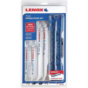 Demolition Reciprocating Saw Blade Kit - 12, 6" - 9"