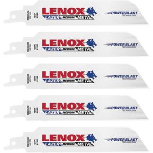 Lazer Metal Cutting Reciprocating Saw Blade - 6", 18, Bi-Metal