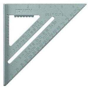 Rafter Square - 7" x 12", Aluminum, Plain