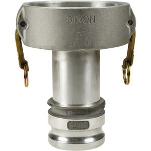Dixon® Cam & Groove Reducing Coupler x Adapter - Aluminum, 100 psi, None, 3", 4"