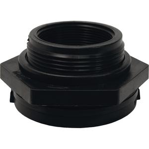 Bulkhead Fitting Female - Polypropylene, NPT, 2-1/4"
