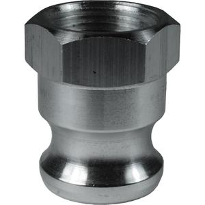 Dixon® Cam & Groove Adapter - Aluminum, Type A, 1", Female NPT, 250 PSI