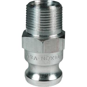 Dixon® Cam & Groove Adapter - Aluminum, Type F, 1", Male NPT, 250 PSI