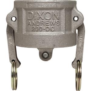 Dixon® Cam & Groove Dust Cap - Aluminum, Type DC, 1-1/2"