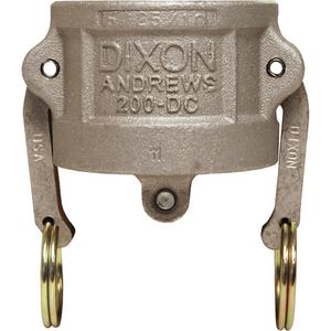 Dixon® Cam & Groove Dust Cap - Aluminum, Type DC, 2"