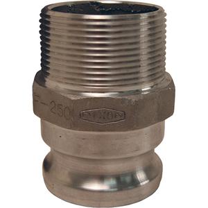 Dixon® Cam & Groove Adapter - Aluminum, Type F, 3", Male NPT, 125 PSI