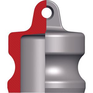 Dixon® Cam & Groove Dust Plug - Aluminum, Type DP, 3"