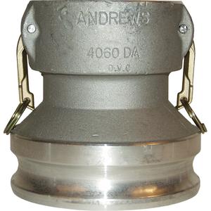 Dixon® Cam & Groove Reducing Coupler x Adapter - Aluminum, 100 psi, DA, 4", 3"