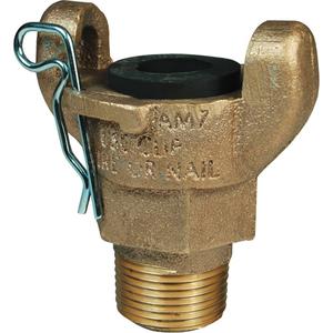 Air King™ End - Brass, None, 1/2", Male NPT, 150 PSI