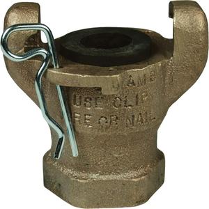 Air King™ End - Brass, None, 3/4", Female NPT, 150 PSI