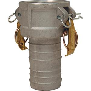 Global Cam & Groove Coupler - Aluminum, Type C, 2", None, 250 PSI