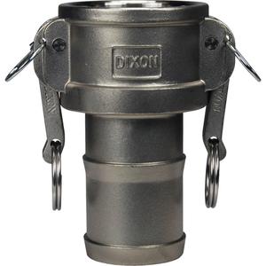 Global Cam & Groove Coupler - Stainless Steel, Type C, 2", None, 250 PSI