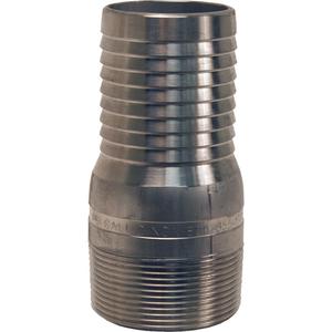 King™ Combination Nipple NPT Threaded - Stainless Steel, NPT, 1"