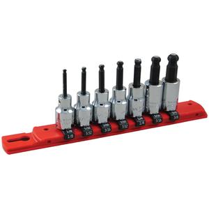 SAE Ball-Nose Socket Set - 7