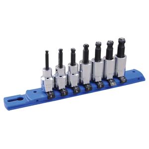 Metric Ball Nose Socket Set - 7, 3/8"