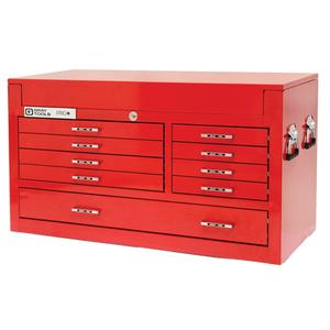 PRO+ Series Top Chest - 9, Red, 19", 42", 23-1/2"