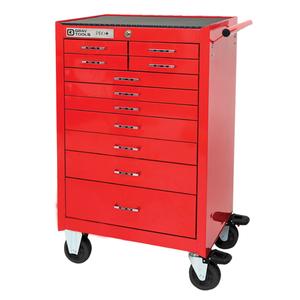 PRO+ Series Roller Cabinet - 11, Red, 19", 26", 42"