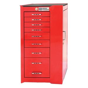 PRO+ Series Roller Cabinet - 8, Red, 19", 19", 36-1/2"