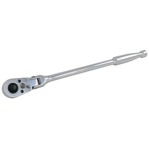 Flex-Head Quick-Release Ratchet Wrench - 11-3/4", 3/8", Plain, 48, Limited Lifetime