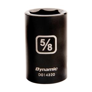 SAE Socket - 1/2", 3/8", 7/16", 1/2", 9/16", 5/8", 11/16", 3/4", 13/16", 7/8", 15/16", 1", 1-1/16", 1-1/8", 1-3/16", 1-1/4", 1-5/16", 1-3/8", 1-7/16", 1-1/2", 1.5", 6, Impact, Standard