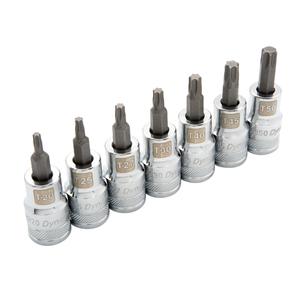 Standard Length Socket Set - Torx®, 1/2", 7, Limited Lifetime