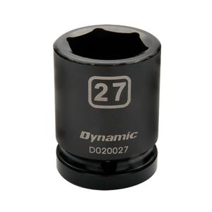 Metric Socket - 3/4", 24 mm, 27 mm, 28 mm, 30 mm, 32 mm, 33 mm, 34 mm, 35 mm, 36 mm, 38 mm, 40 mm, 41 mm, 42 mm, 43 mm, 46 mm, 50 mm, 2", 6, Impact, Standard, Limited Lifetime