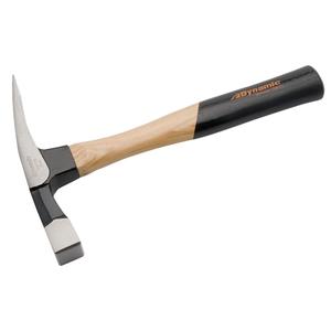 Bricklayer's Hammer - 24 oz., Plain, Wood, 11-3/4", 1.33"