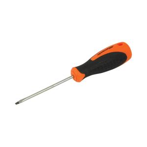 Slotted Screwdriver - 1/8", 3", Round, Cushion Grip, 6", Limited Lifetime