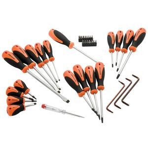 Screwdriver Set - 36 Pcs., Non Magnetic, Limited Lifetime