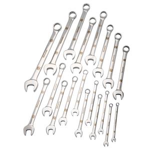 Wrench Set - 19, Metric, Combination, 12-point, Limited Lifetime