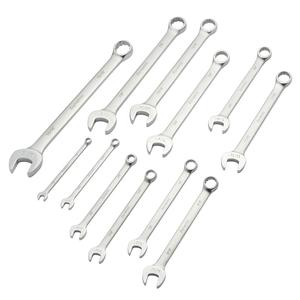 Wrench Set - 12, Imperial, Combination, 12-point, Limited Lifetime