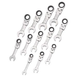 Stubby Wrench Set - 12, Metric, Combination, 12-point, Limited Lifetime