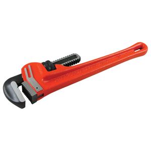 Pipe Wrench - Iron, 10", 24", 1-1/2", Plain