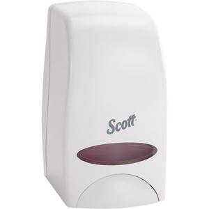 Scott® Essential™ Skin Care Dispenser - 1000 ml, Push, Cartridge Refill, White