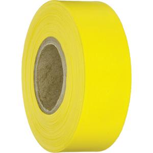Arctic Plus Flagging Tape - Yellow, 1", 125', '-35°C, Polyvinyl