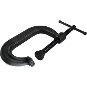 Regular-Duty Deep Throat C-Clamp - 3" (76 mm), 2-3/8" (60 mm), 3500 lbs.