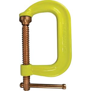 Regular-Duty Deep Throat C-Clamp - 10" (254 mm), 6" (152 mm), 8000 lbs.