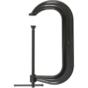 Regular-Duty Deep Throat C-Clamp - 12" (305 mm), 6-1/4" (159 mm), 9300 lbs.