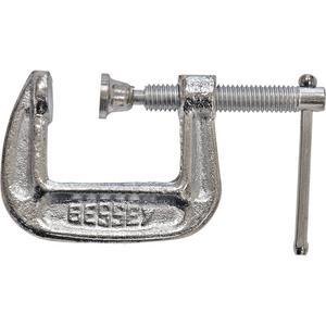 Light-Duty C-Clamp - 1" (25 mm), 1" (25 mm), 750 lbs.