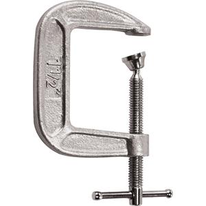 Light-Duty C-Clamp - 1-1/2" (38 mm), 1-1/2" (38 mm), 750 lbs.
