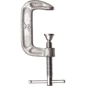 Light-Duty C-Clamp - 2" (51 mm), 1-1/2" (38 mm), 750 lbs.