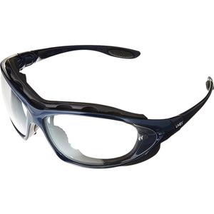 Uvex Seismic Reader Safety Goggles - Meets/Exceeds CSA Z94.3/ANSI Z87+, Clear/2.5, Anti-Fog, 3/4, Sealed, Black