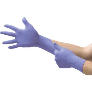 Supreno® SE SU-690 Examination Gloves - Large, Medium, Small, X-Large, X-Small, Nitrile, 9.1", 7.1-mil, Textured Fingertips, Blue, Powder-Free, Accepted for use in Canadian Food Processing Facilities
