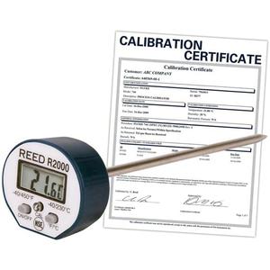 Thermometer with ISO Certificate - Contact, Digital, '-40-450°F (-40-230°C)