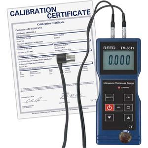 Thickness Gauge with ISO Certificate - Digital, Ultrasound, 0.05" to 7.9" (1.5 mm to 200 mm)