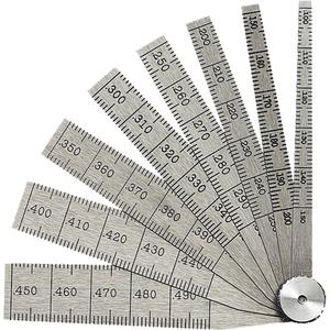 Taper Gauge - 0.1" - 0.5", 2-1/2", 8, 0.001"